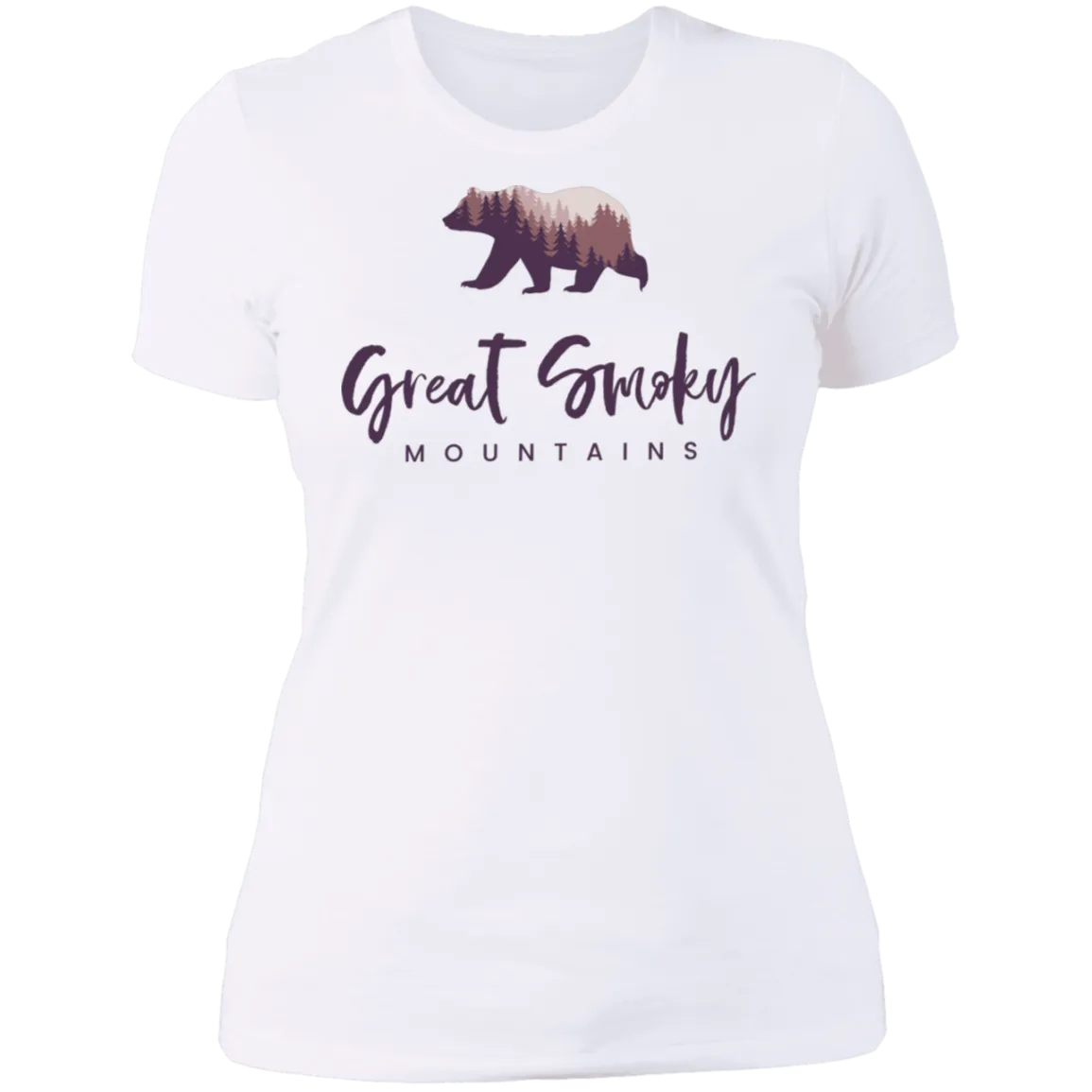 Great Smoky Mountains Purple - Women's Tee