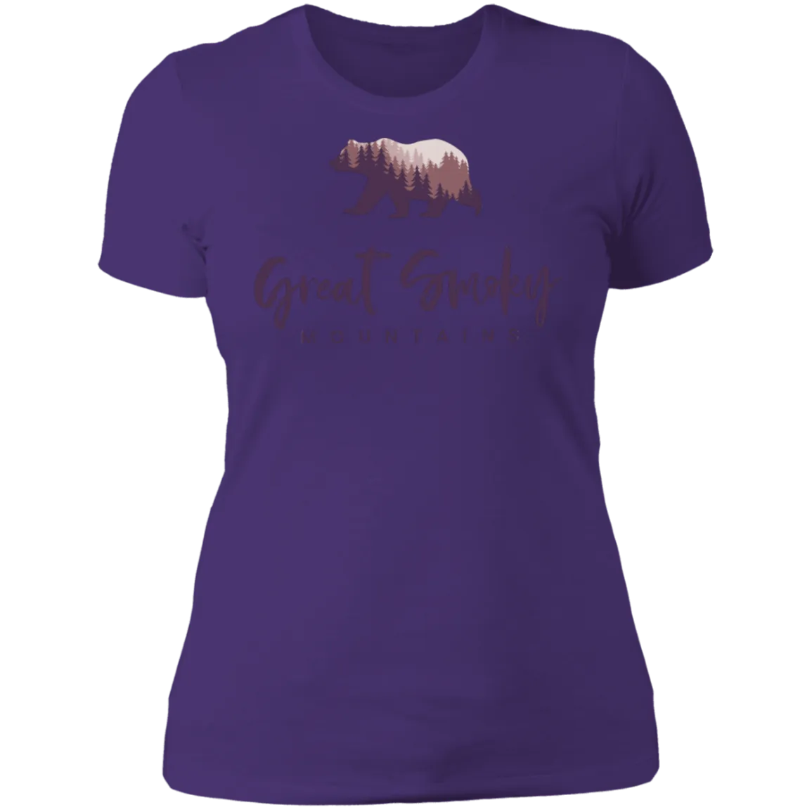 Great Smoky Mountains Purple - Women's Tee