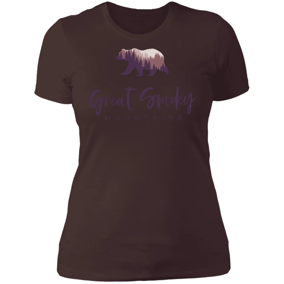Great Smoky Mountains Purple - Women's Tee
