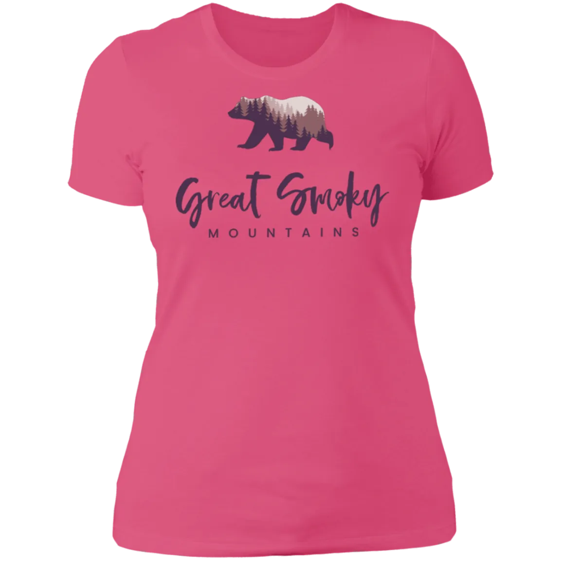 Great Smoky Mountains Purple - Women's Tee