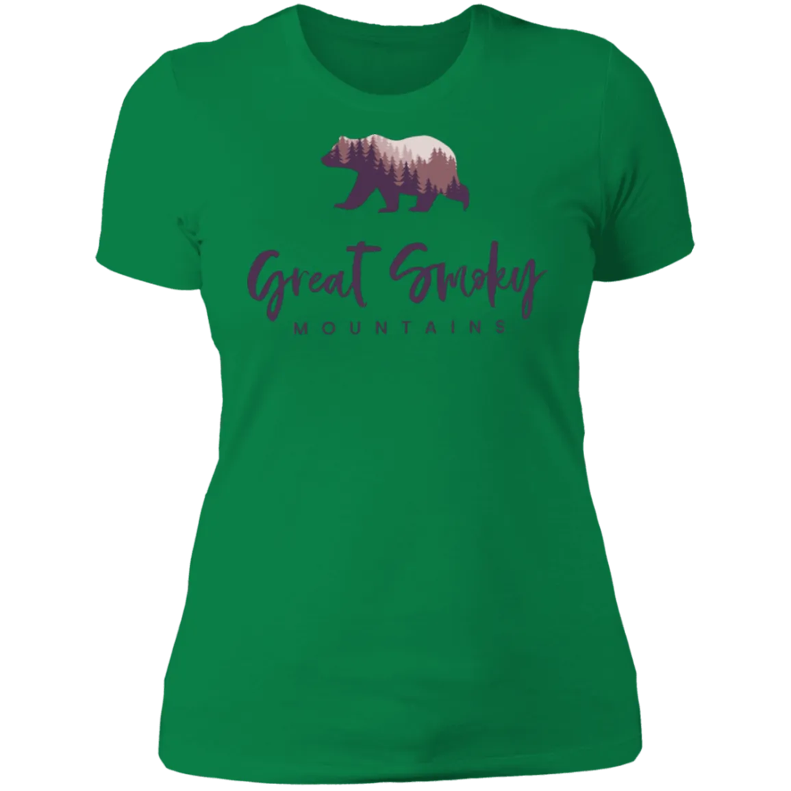 Great Smoky Mountains Purple - Women's Tee