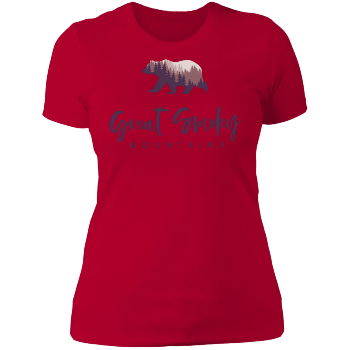 Great Smoky Mountains Purple - Women's Tee