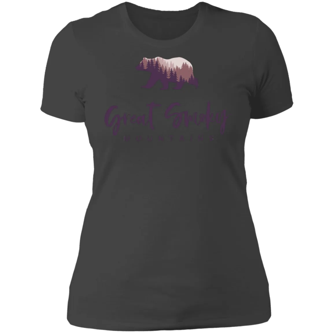 Great Smoky Mountains Purple - Women's Tee