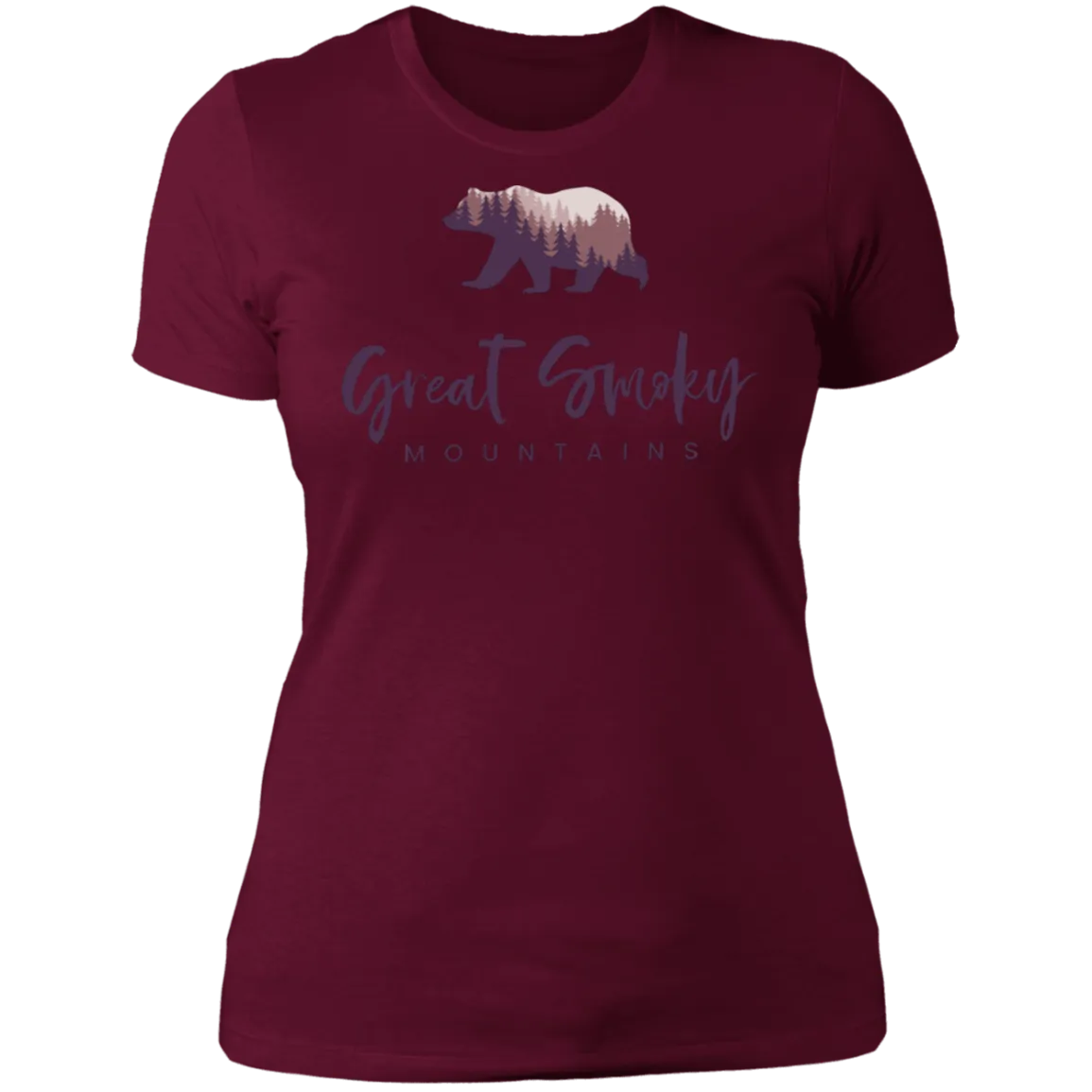 Great Smoky Mountains Purple - Women's Tee