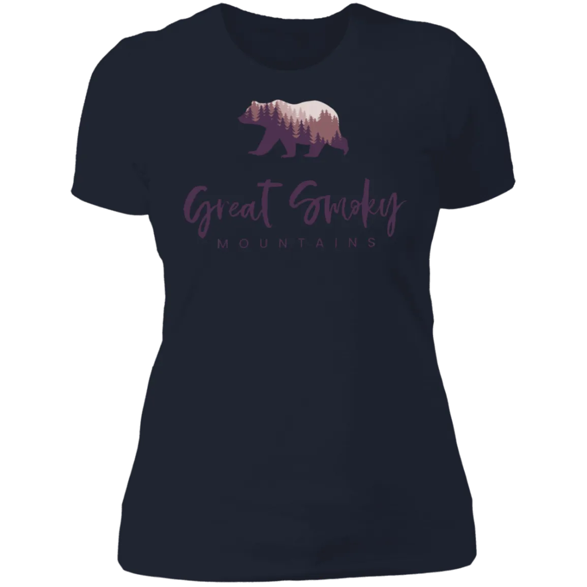 Great Smoky Mountains Purple - Women's Tee