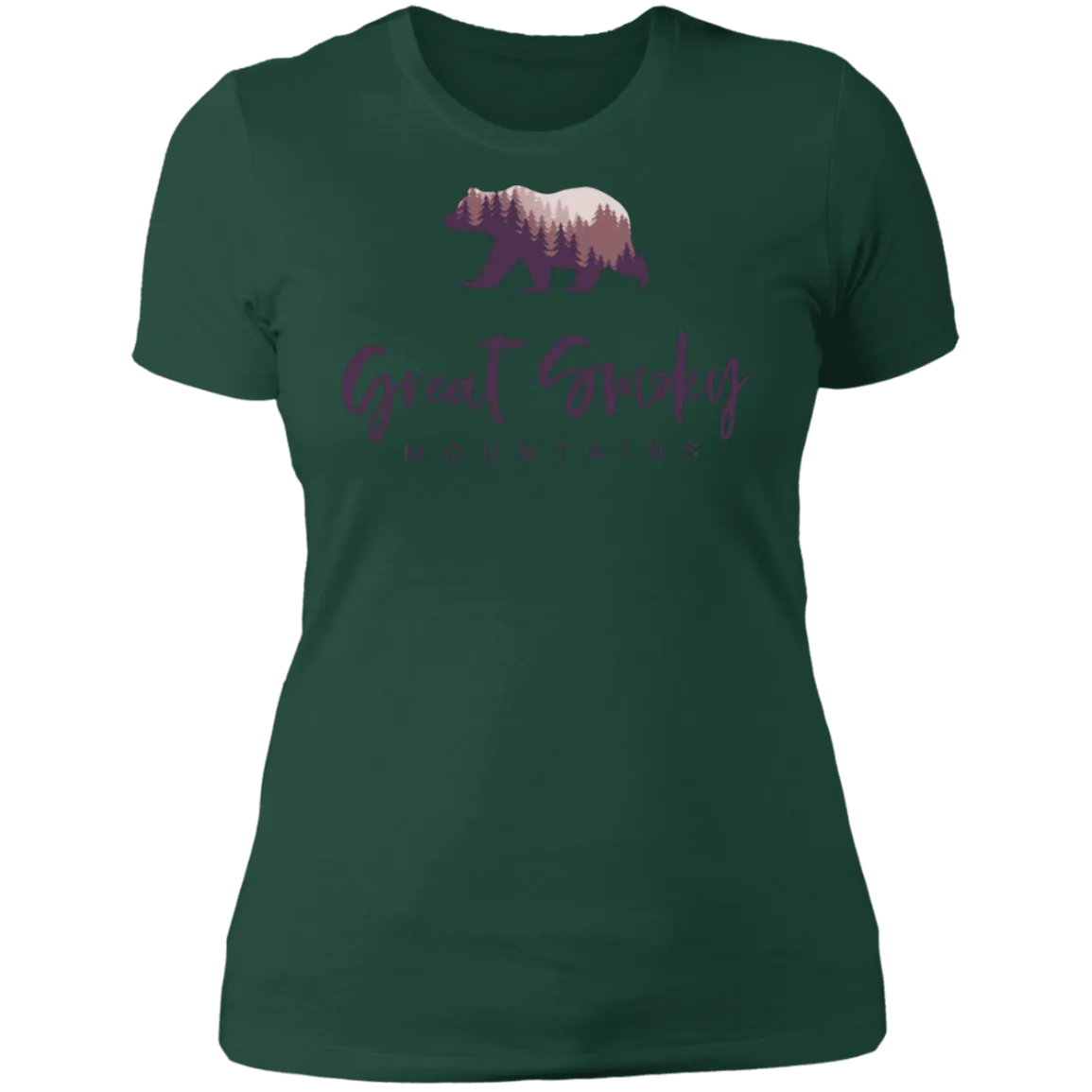 Great Smoky Mountains Purple - Women's Tee