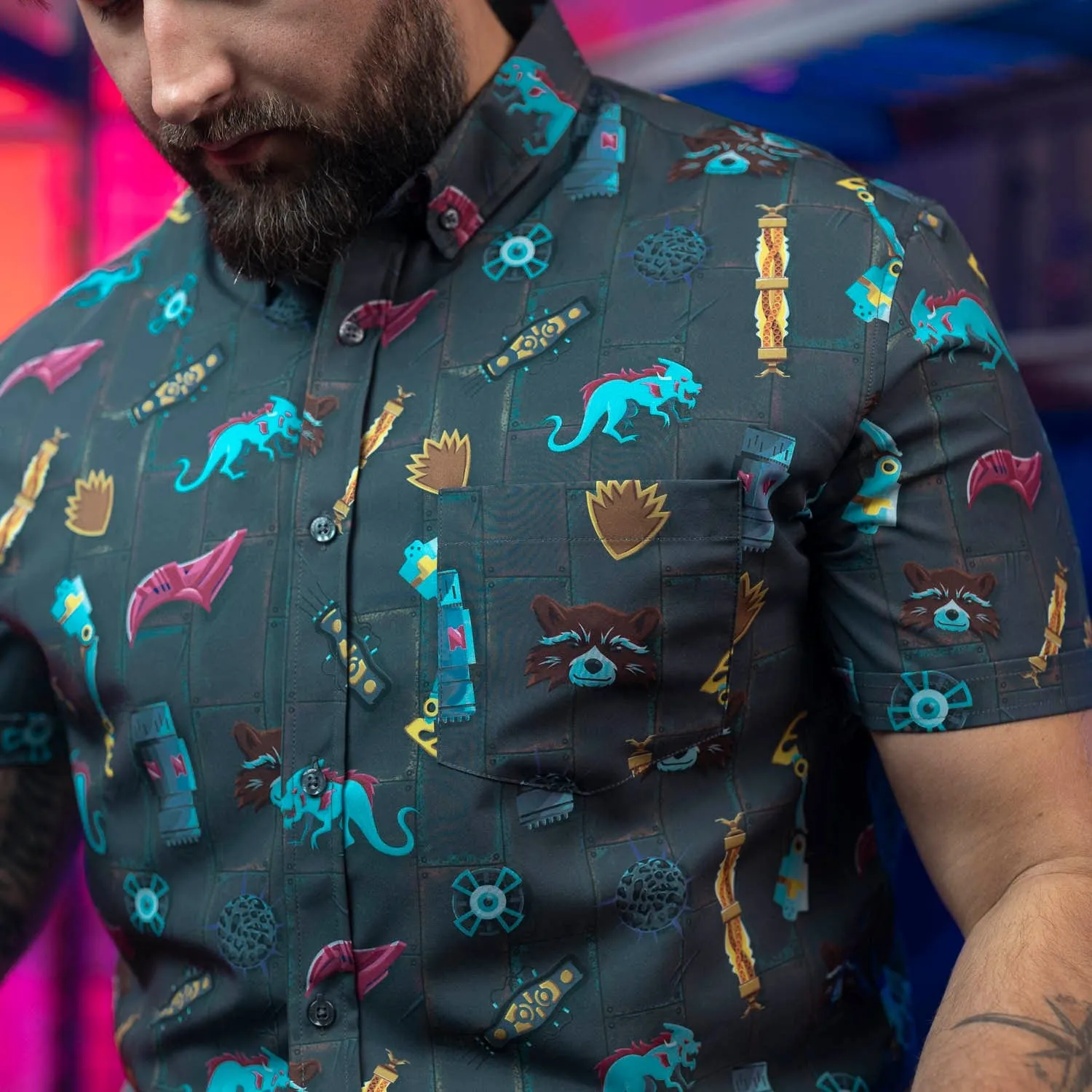 Guardians of the Galaxy “Jailbreak” – KUNUFLEX Short Sleeve Shirt