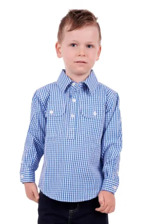 Hard Slog Shirt Kids DevIn Half Button