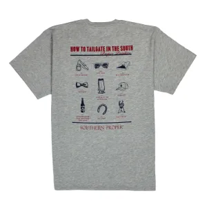 How To Tailgate Tee: Heather Grey