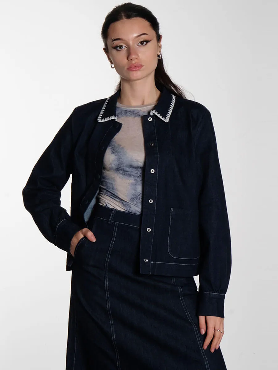 Indigo 2 Blouse
