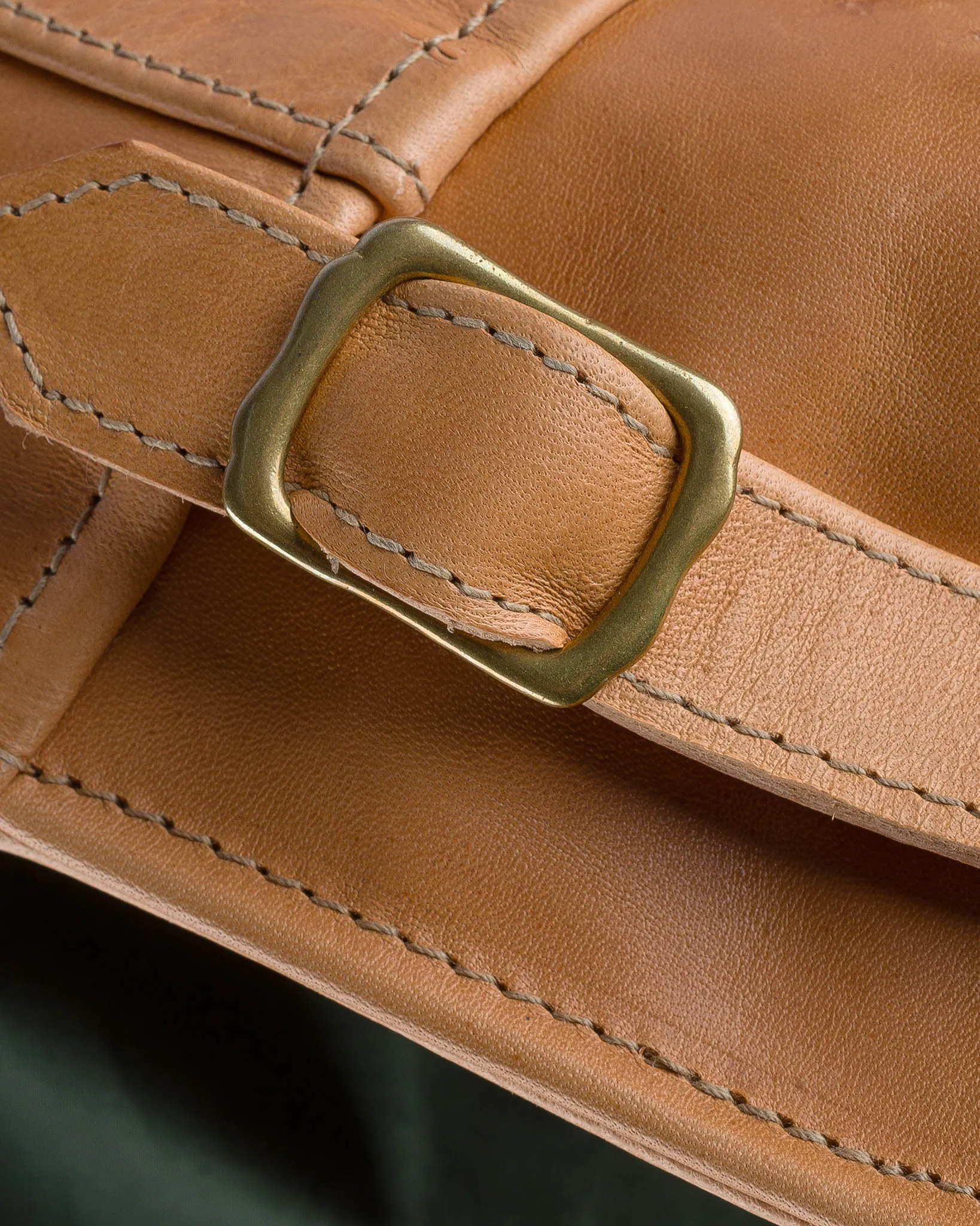Iron Heart x Simmons Bilt Mustang Horsehide Tailgunner - Natural