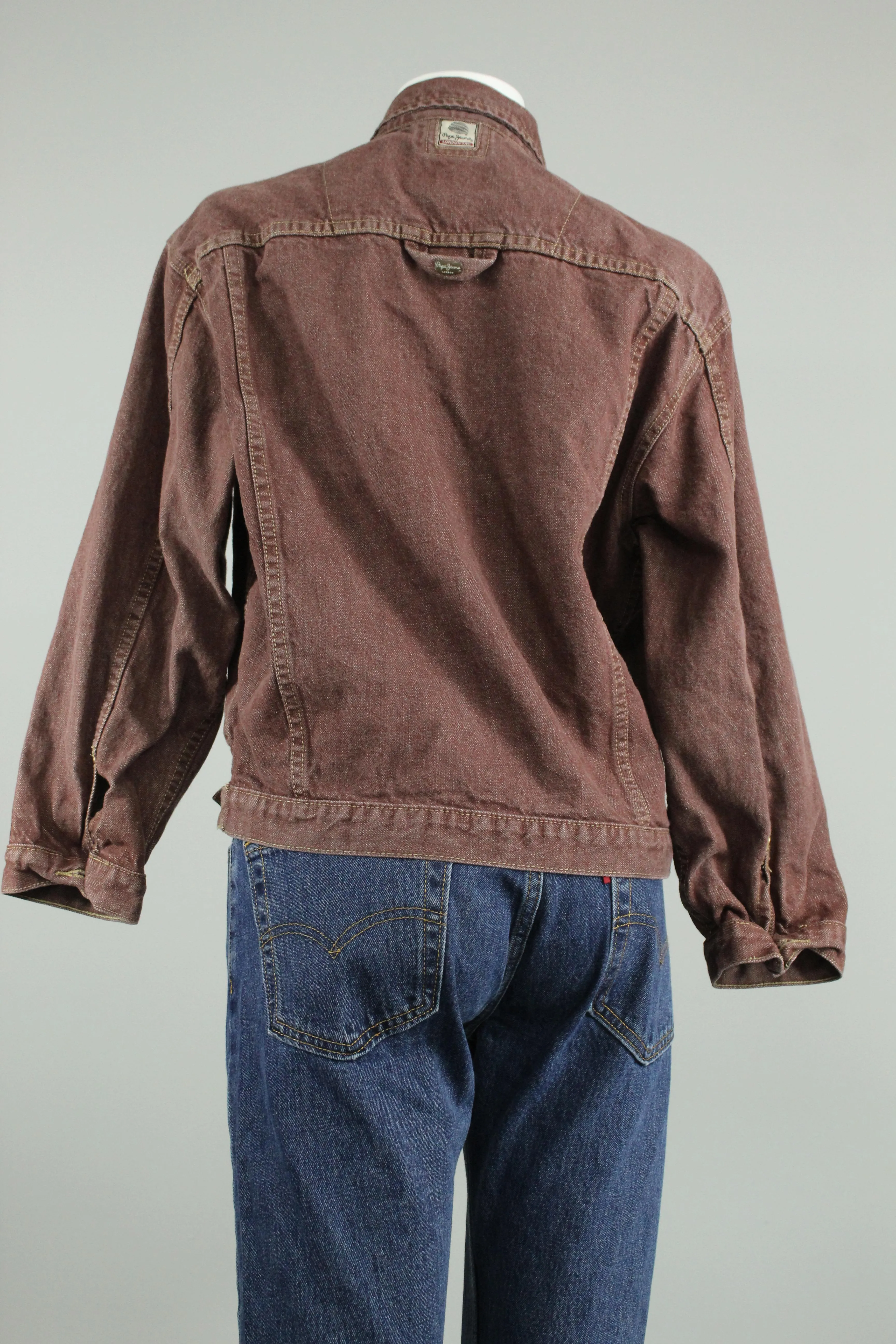 Jacket Burdeo Pepe Jeans Talla Xl