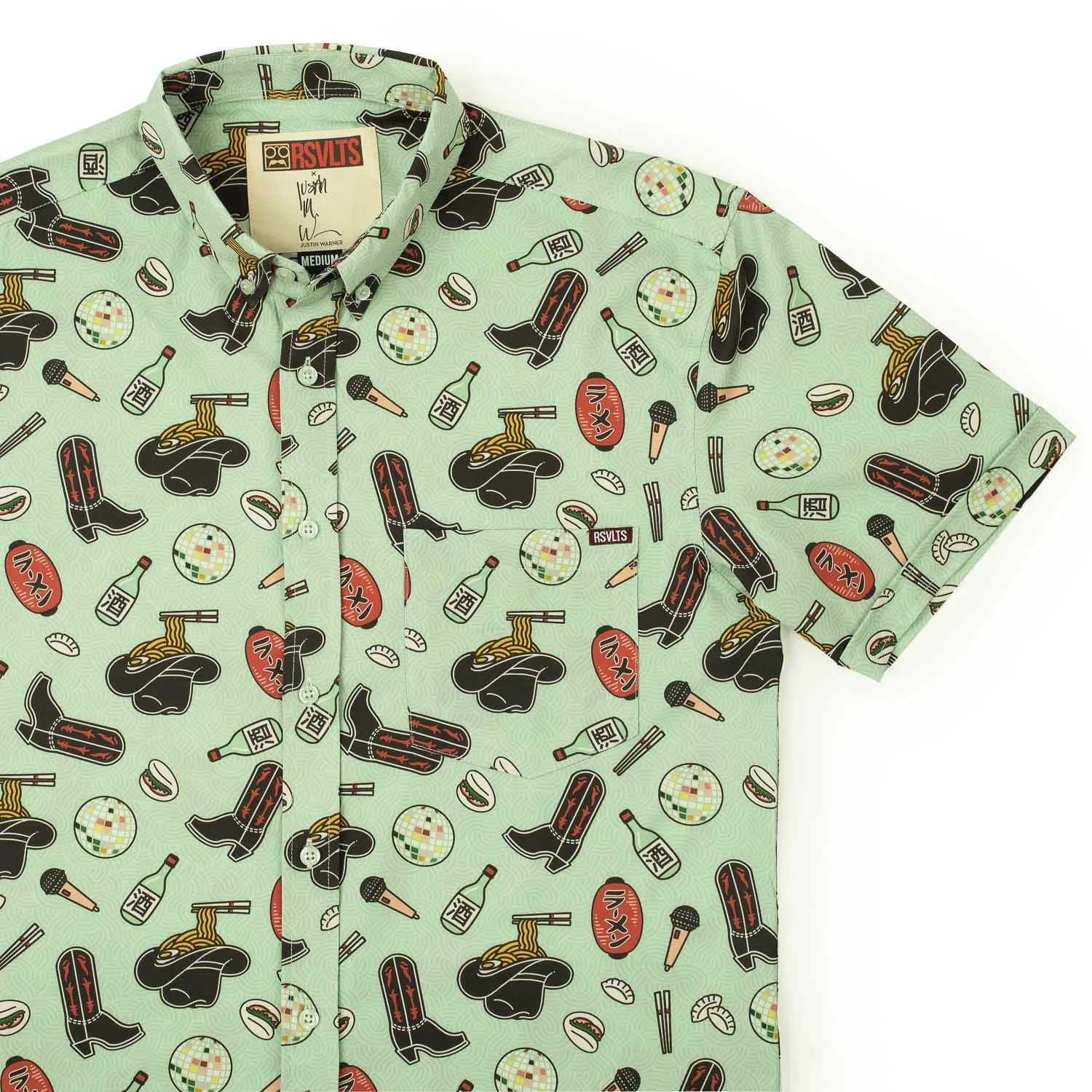 Justin Warner "Karaoke Cowboy" – KUNUFLEX Short Sleeve Shirt