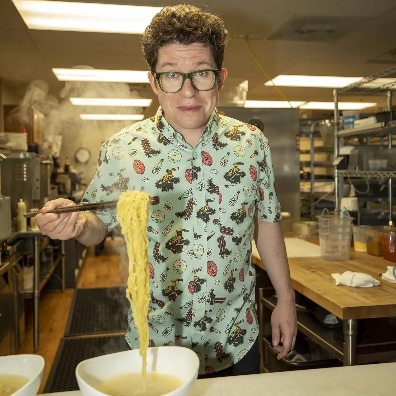 Justin Warner "Karaoke Cowboy" – KUNUFLEX Short Sleeve Shirt