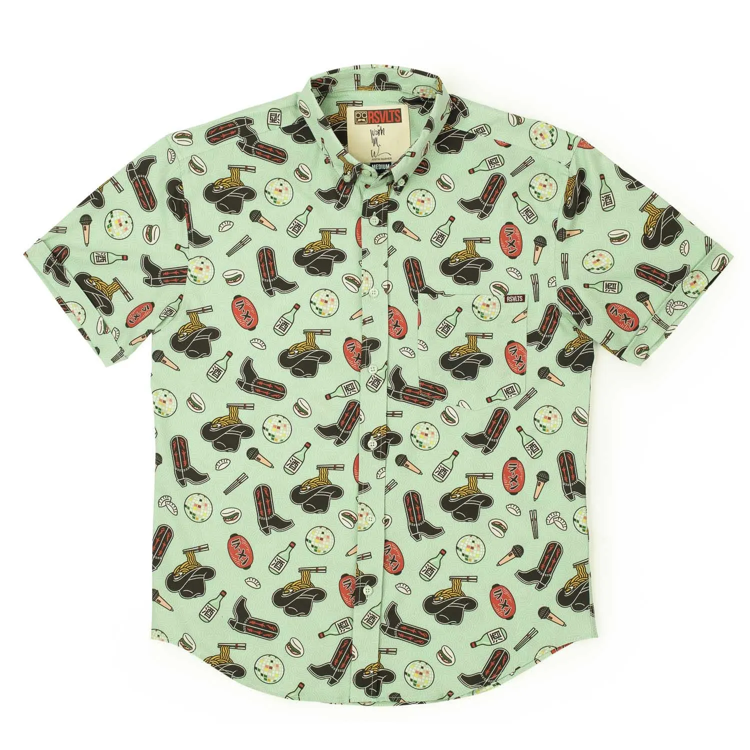 Justin Warner "Karaoke Cowboy" – KUNUFLEX Short Sleeve Shirt