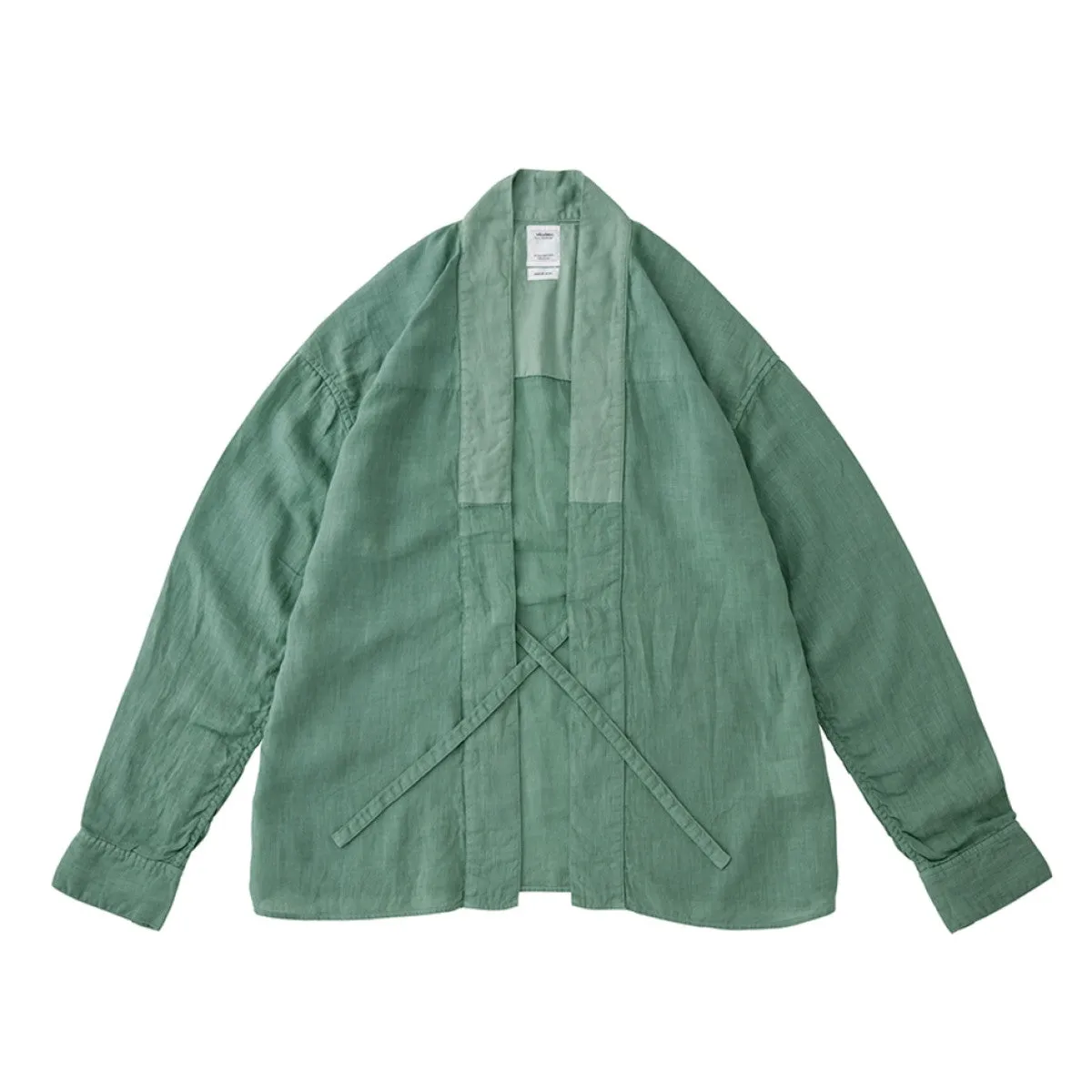 [L] Visvim SS18 LHAMO SHIRT LINEN GREEN