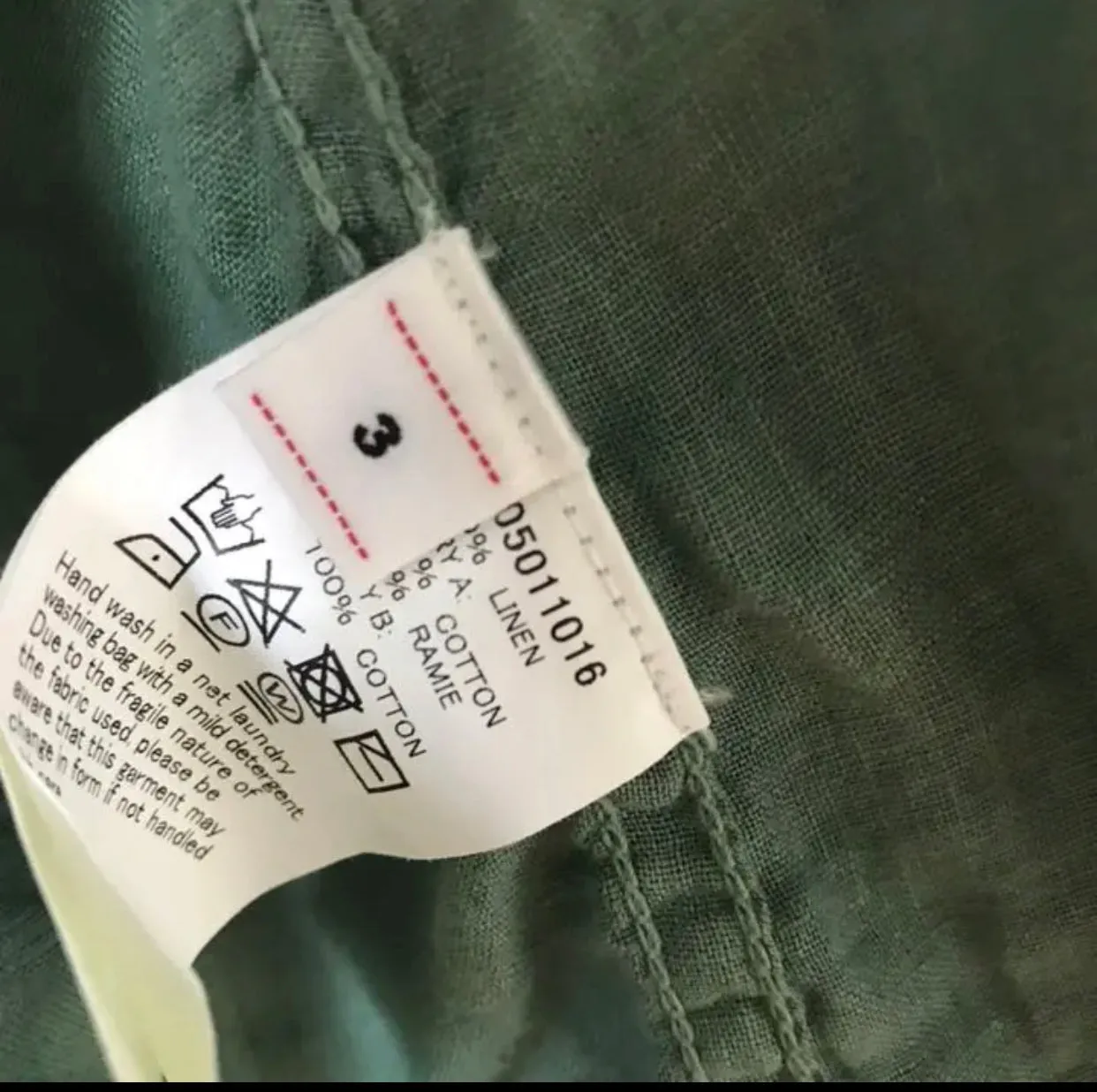 [L] Visvim SS18 LHAMO SHIRT LINEN GREEN