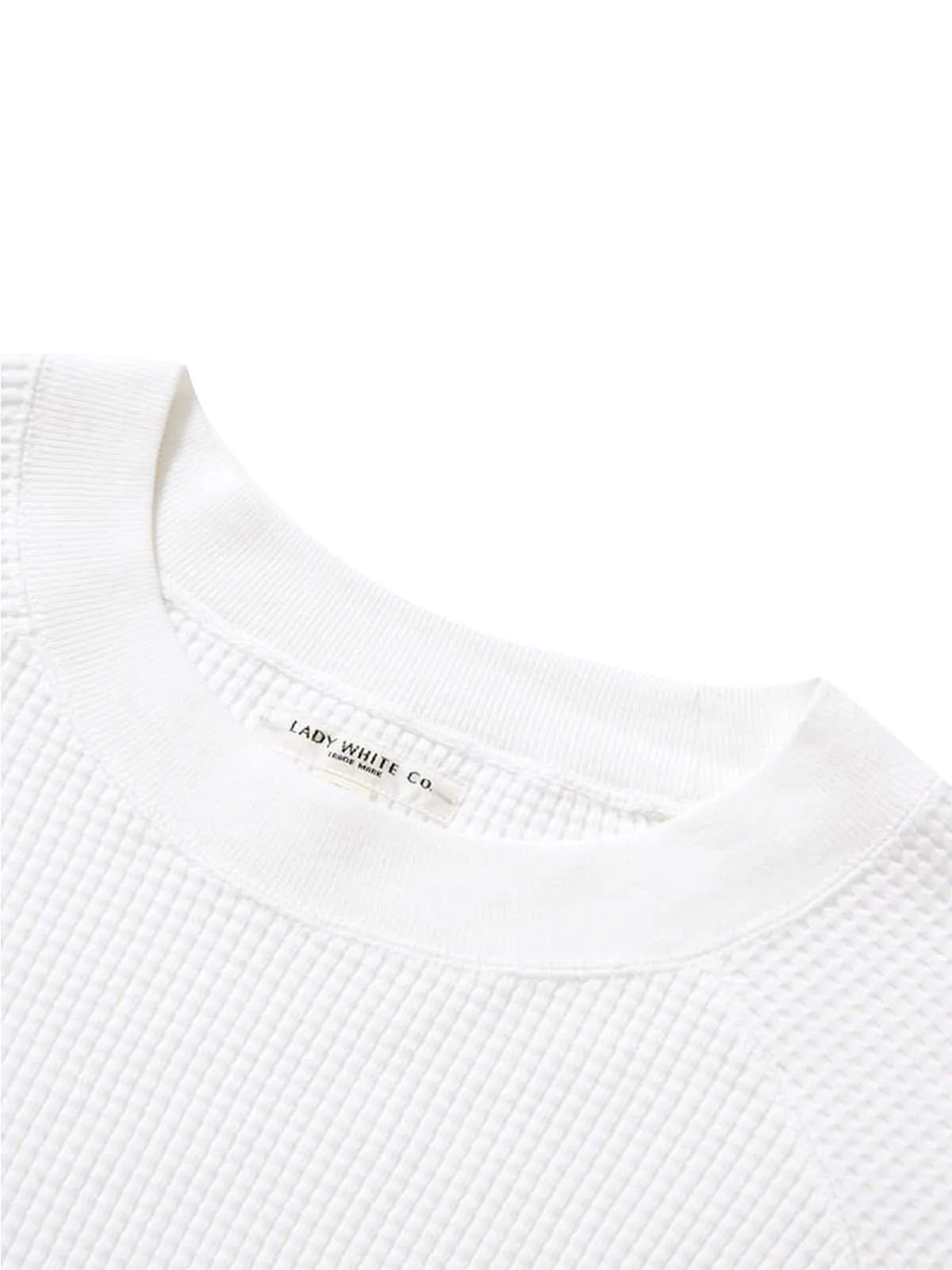 Lady White Co. Raglan Thermal White