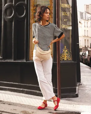 Le Bateau tee - black & cream
