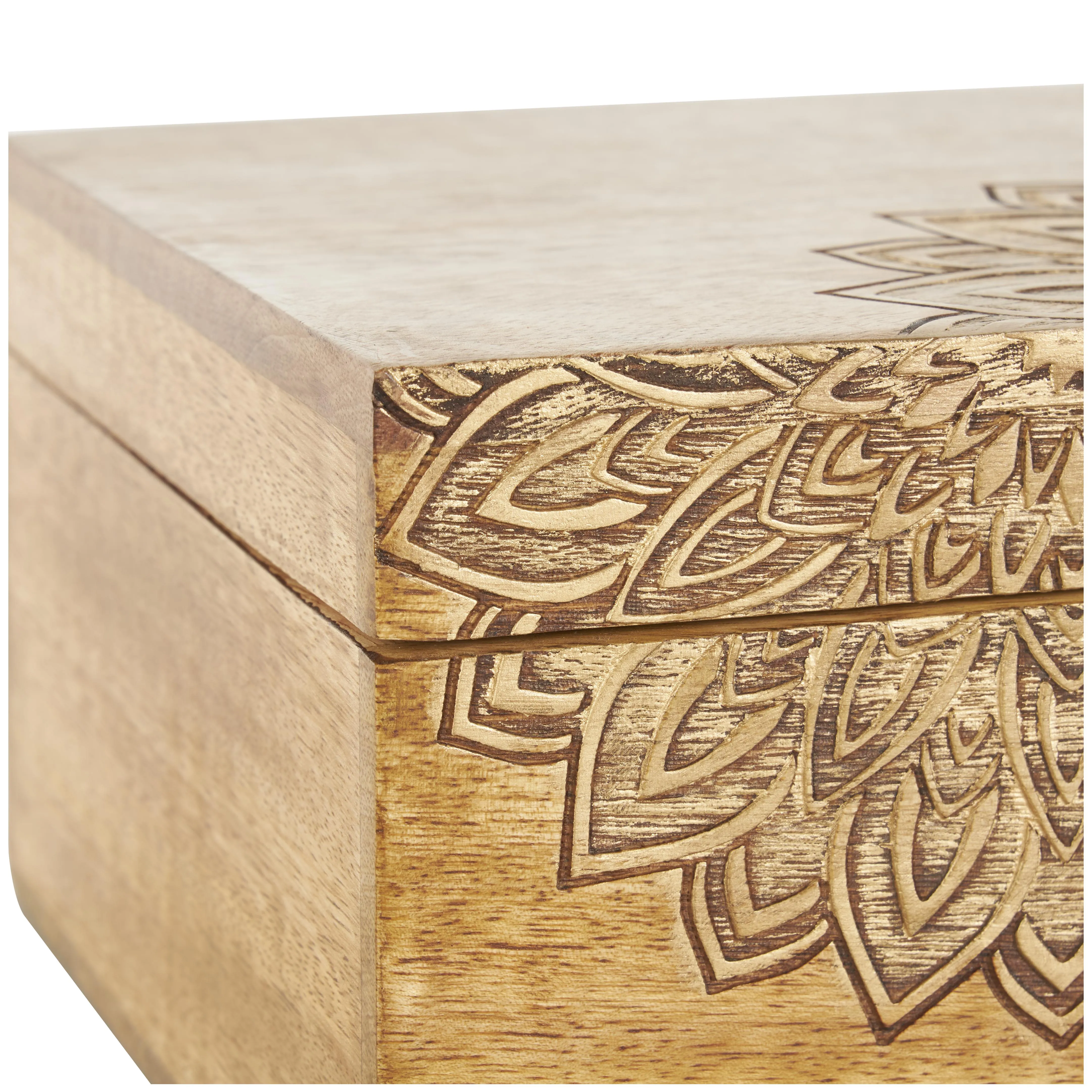 MANGO WOOD MANDALA  BOXES