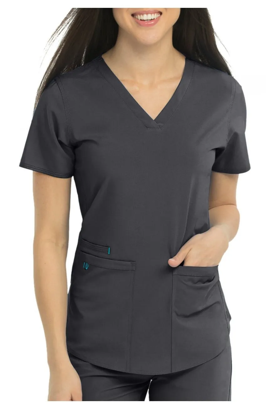 Med Couture Scrub Top Activate & Energy Clearance Sale