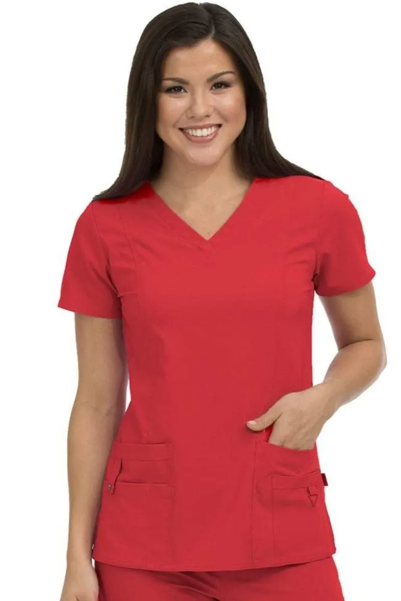 Med Couture Scrub Top Activate & Energy Clearance Sale