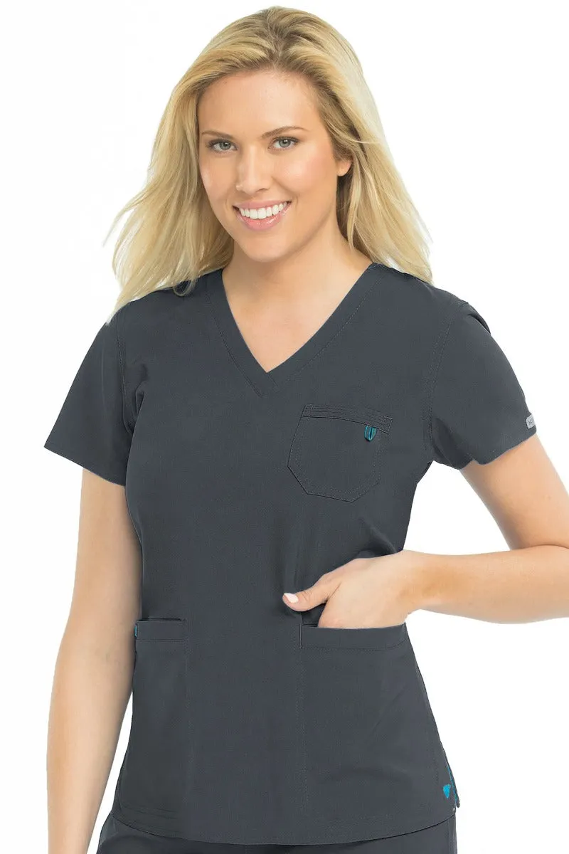 Med Couture Scrub Top Activate & Energy Clearance Sale