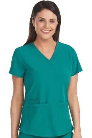 Med Couture Scrub Top Activate & Energy Clearance Sale