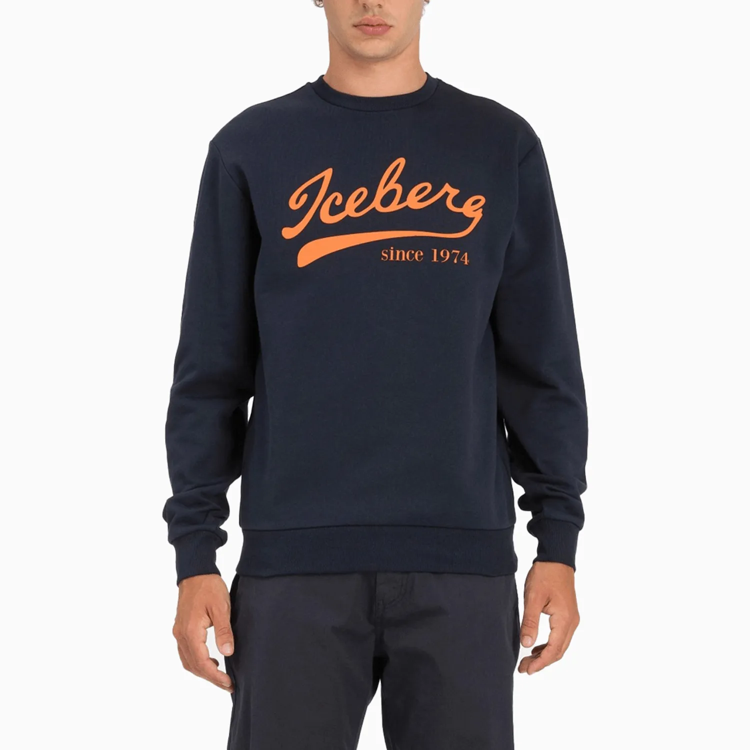 Men's Baseball Logo Crewneck Sweatshirt
