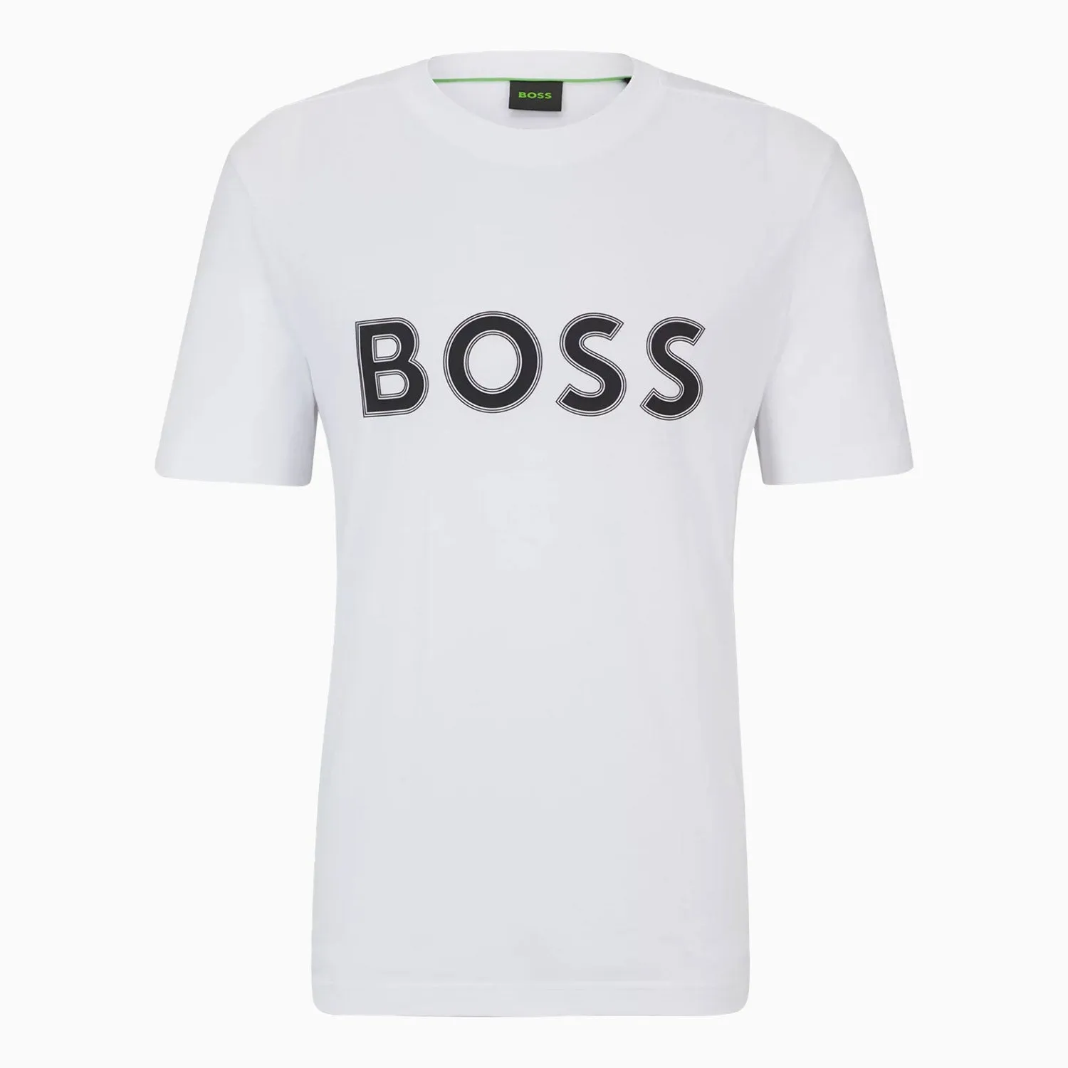 Men's Cotton Jersey Regular Fit T-Shirt With Logo Print