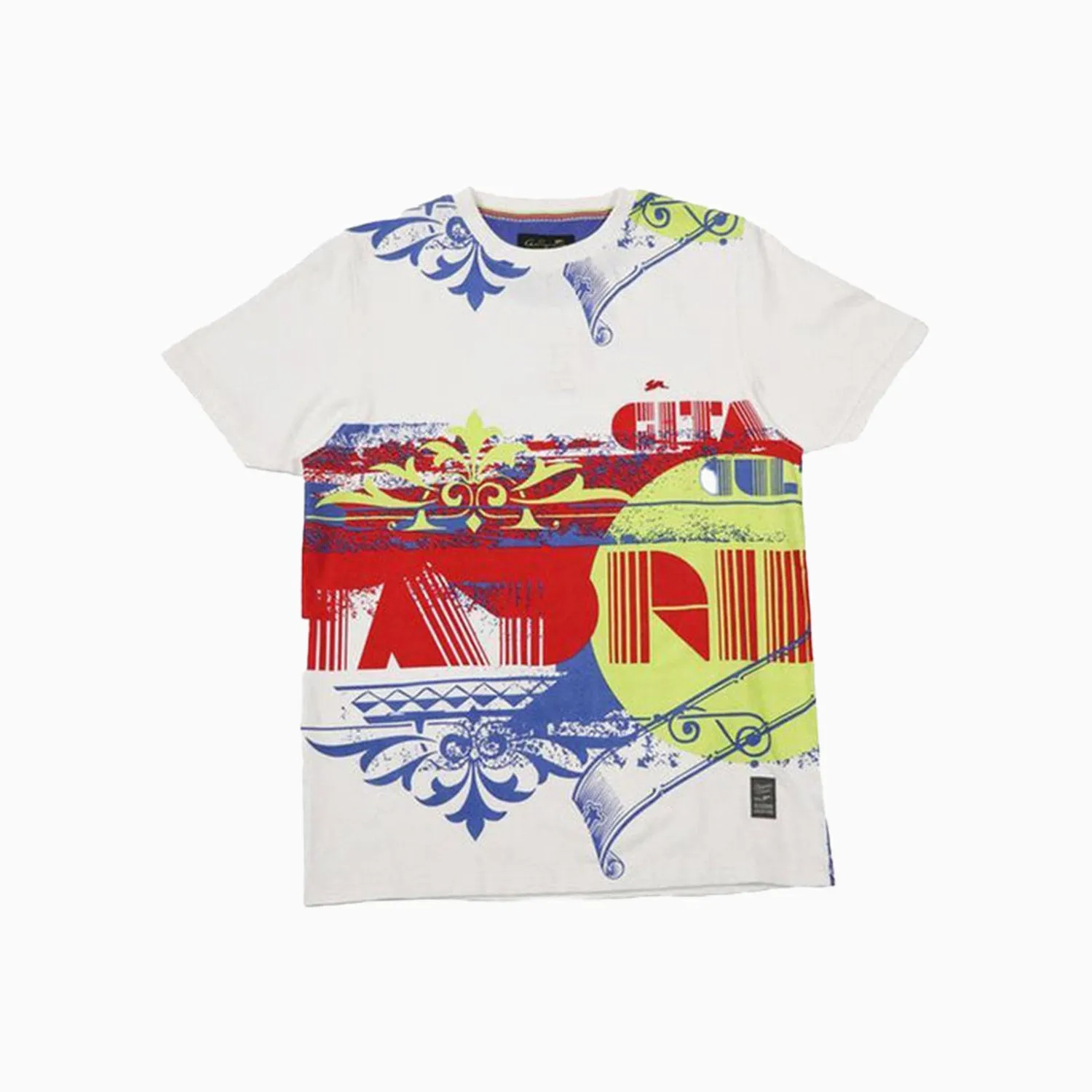 Men's Lester Crew Neck Graphic Print T-Shirt