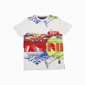 Men's Lester Crew Neck Graphic Print T-Shirt