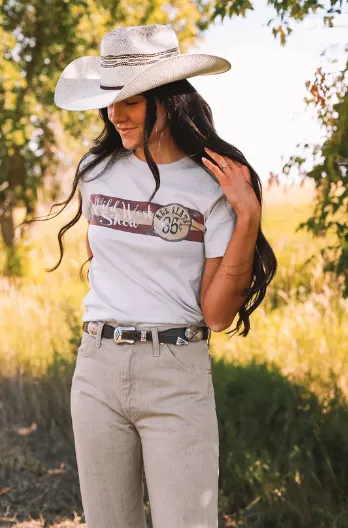 Original Cowgirl Clothing T-Shirts: All Seats .35 Cents Wild West Show