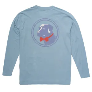 Original Logo Red LS Tee