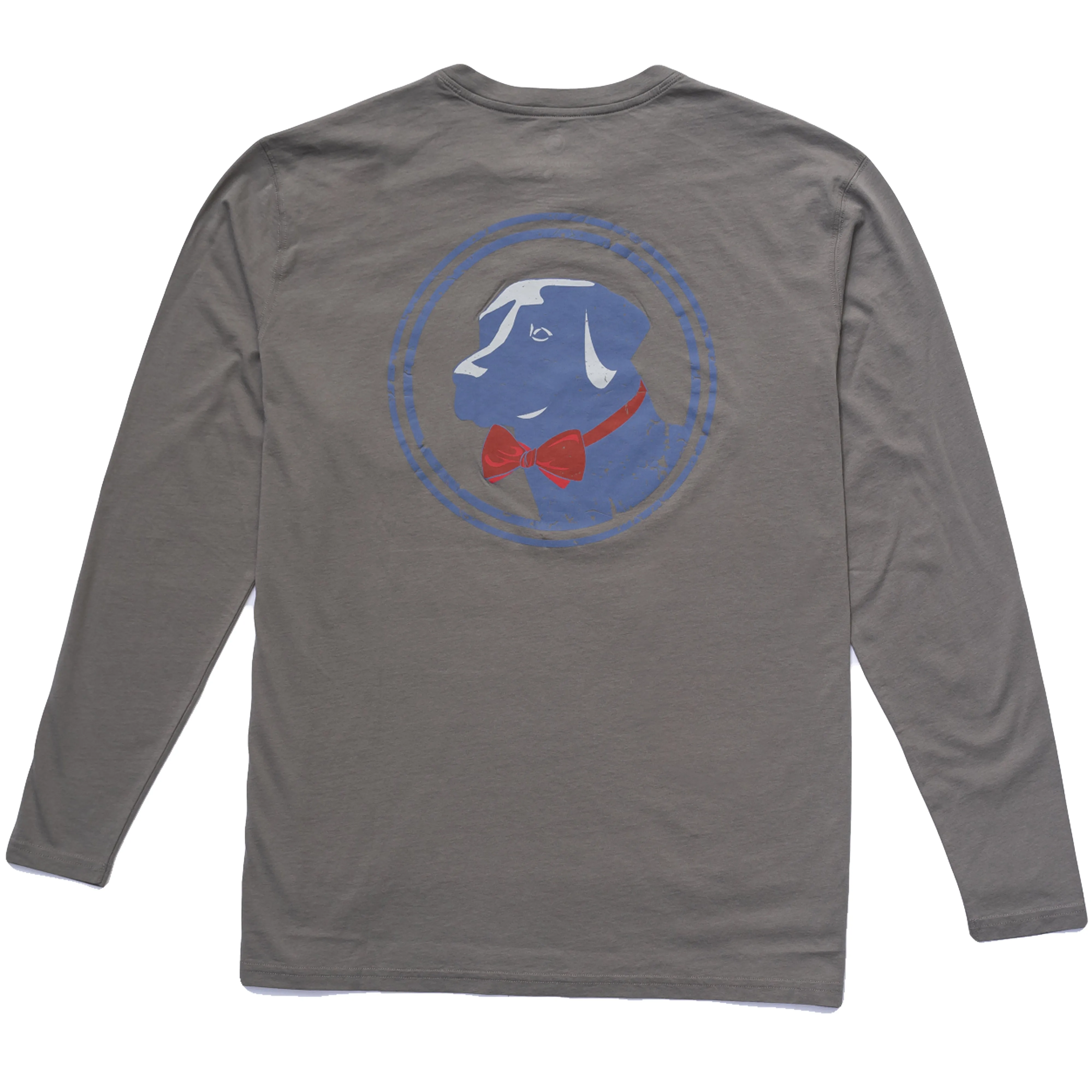 Original Logo Red LS Tee