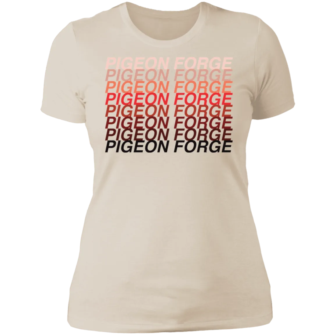 Pigeon Forge Red Ombre - Women's Tee