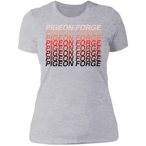 Pigeon Forge Red Ombre - Women's Tee