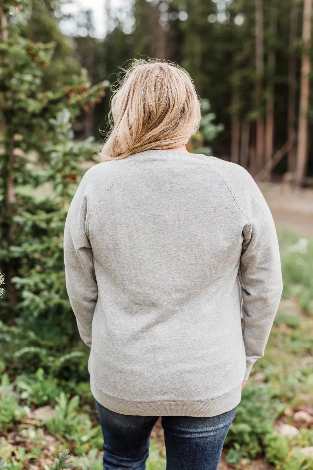 Pulse Basics Crew Neck Pullover- Heather Gray