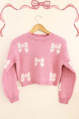 RIBBON SWEATER | KIDS SIZE 7 - 16