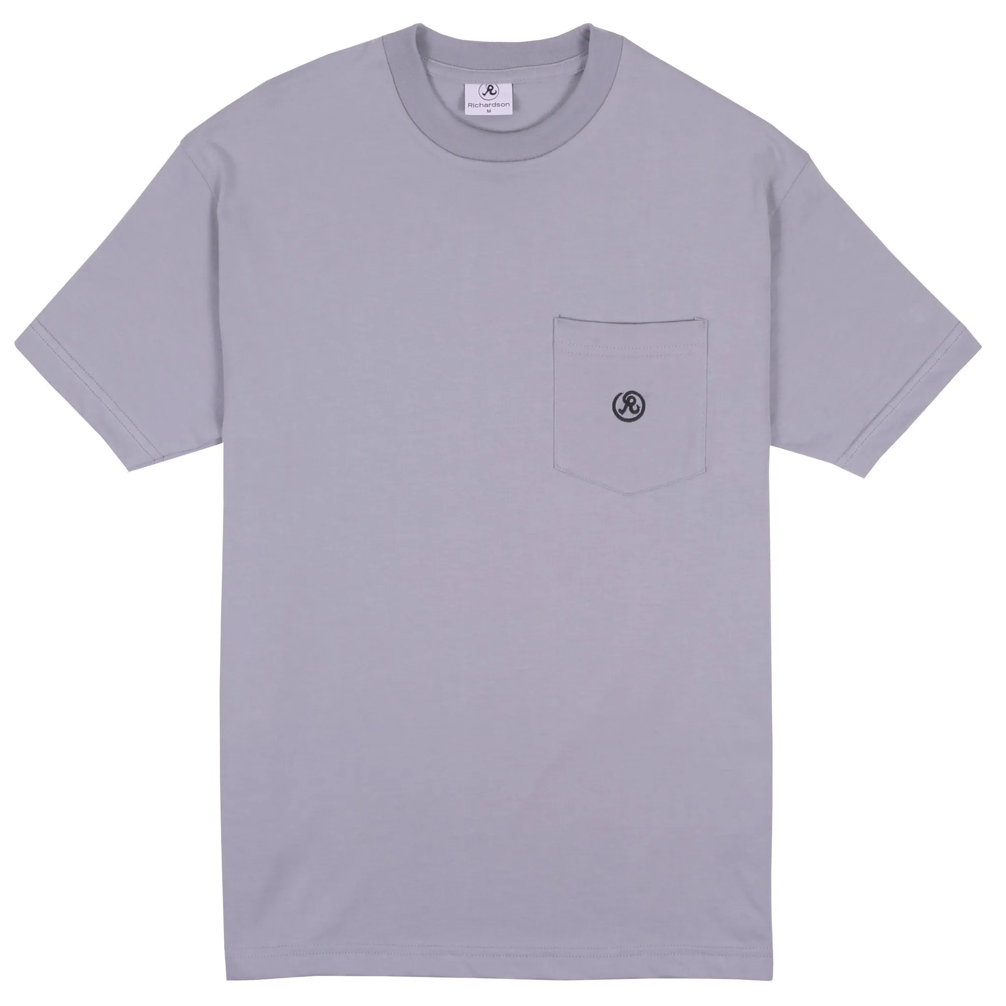 Richardson Pocket Glyph Short Sleeve Shirt (Blue-Grey)