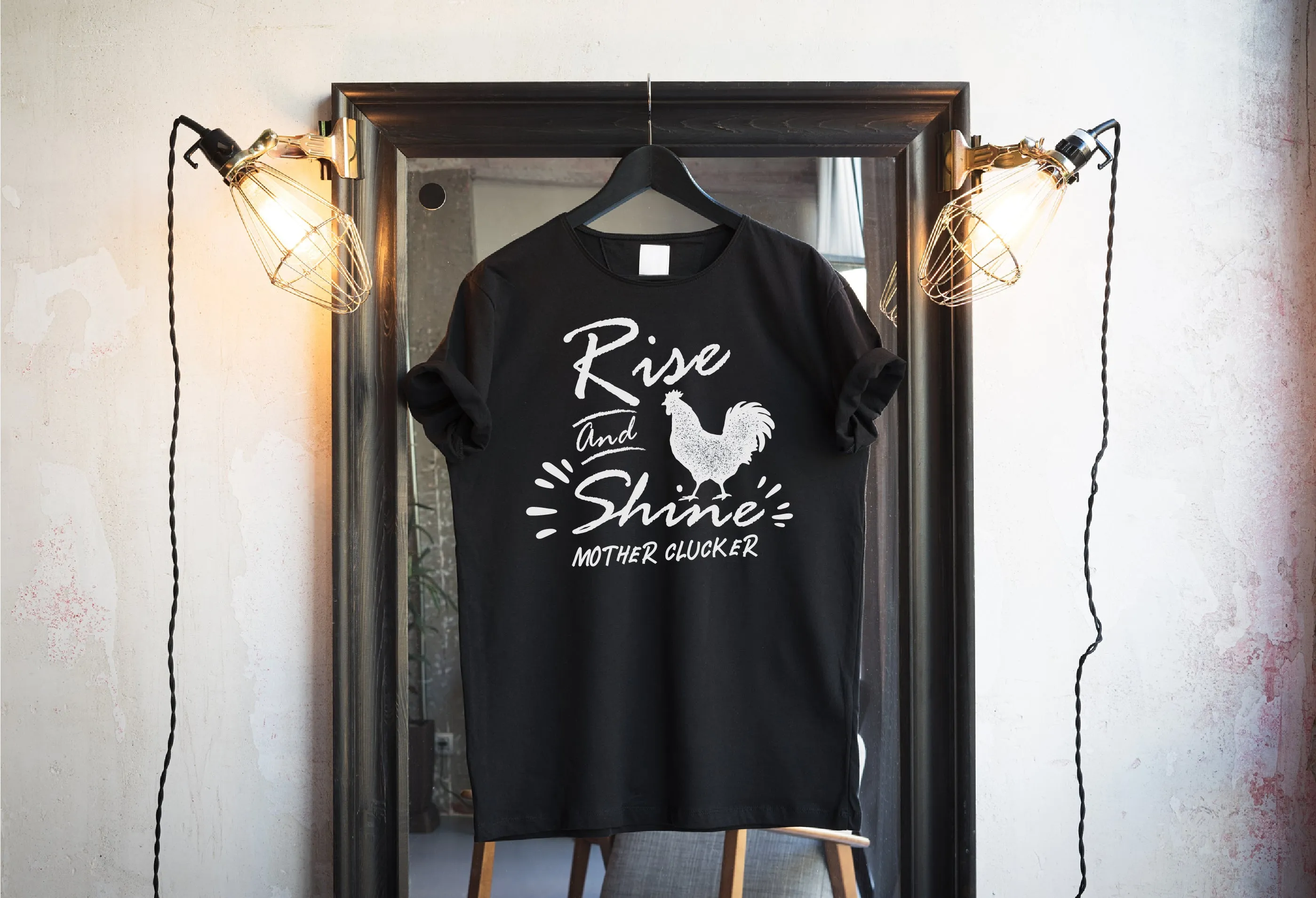 Rise and shine with chicken T-Shirt