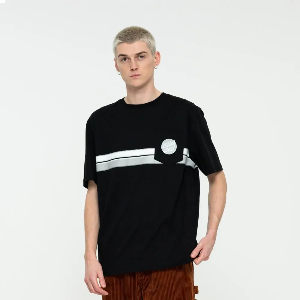 Santa Cruz T-Shirt Sun Down Dot T-Shirt - Black