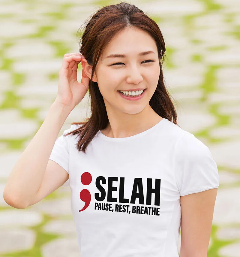 Selah; Pause Rest Breathe T-Shirt