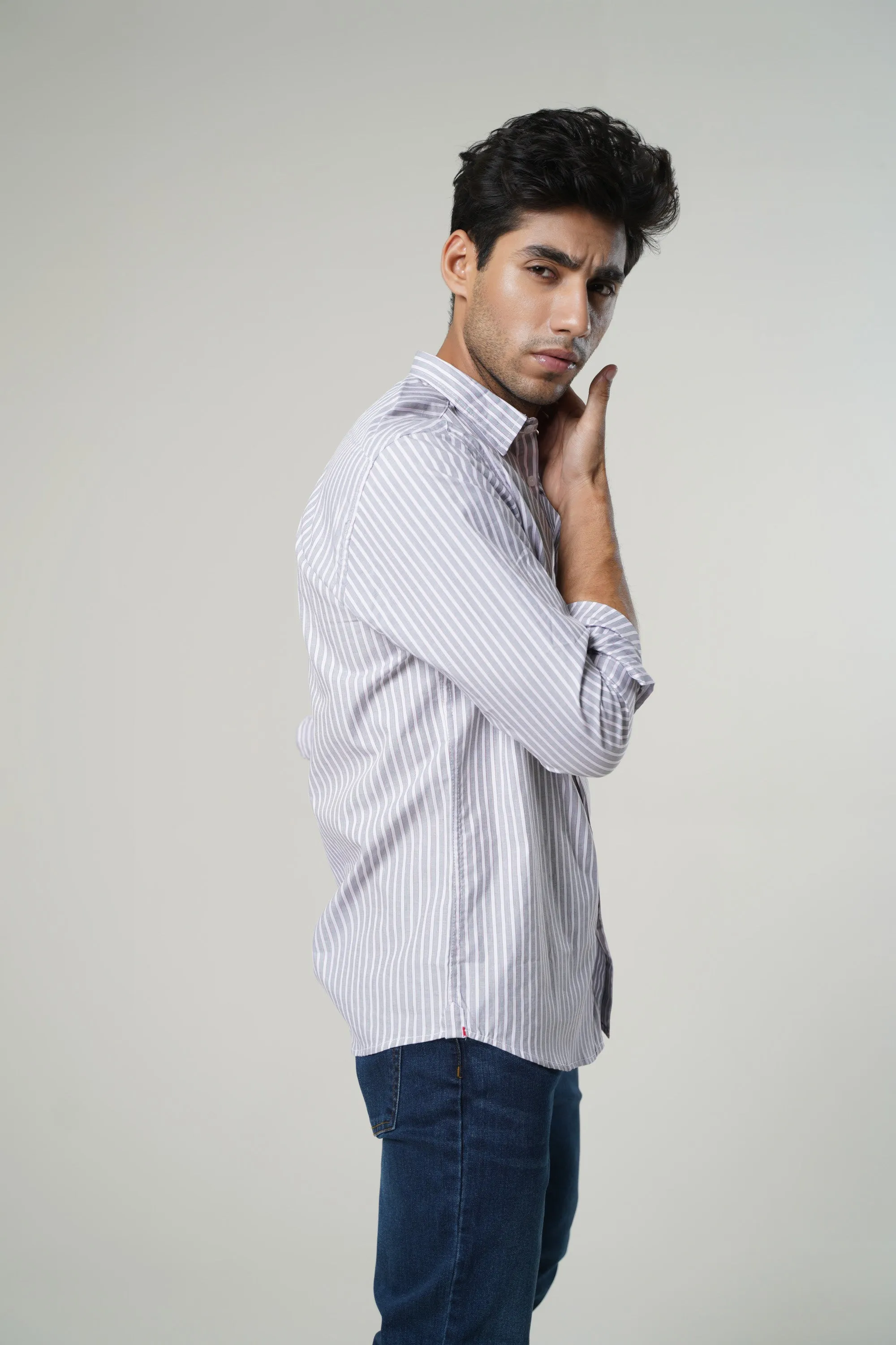 Self Stripe Shirt