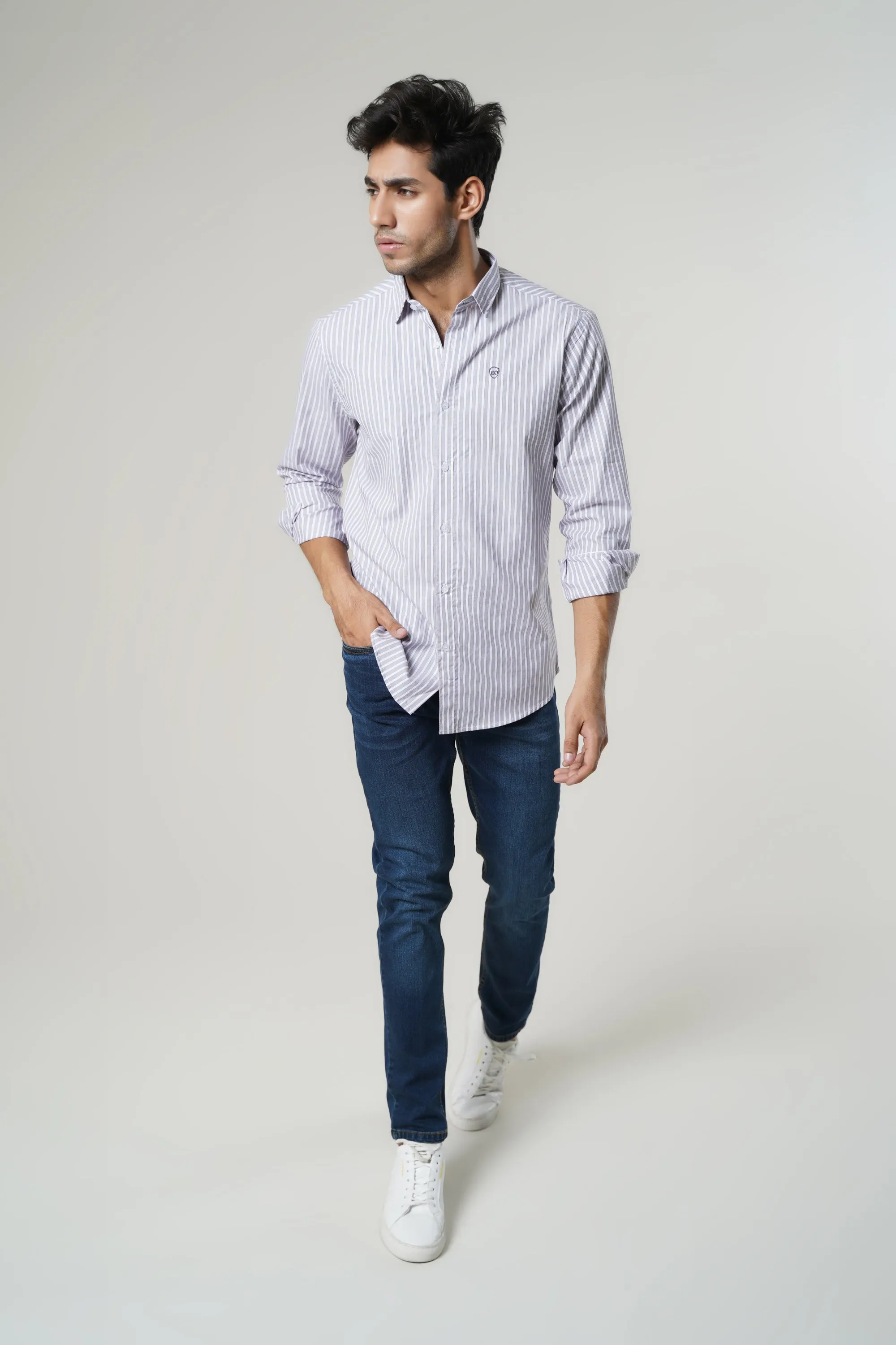 Self Stripe Shirt
