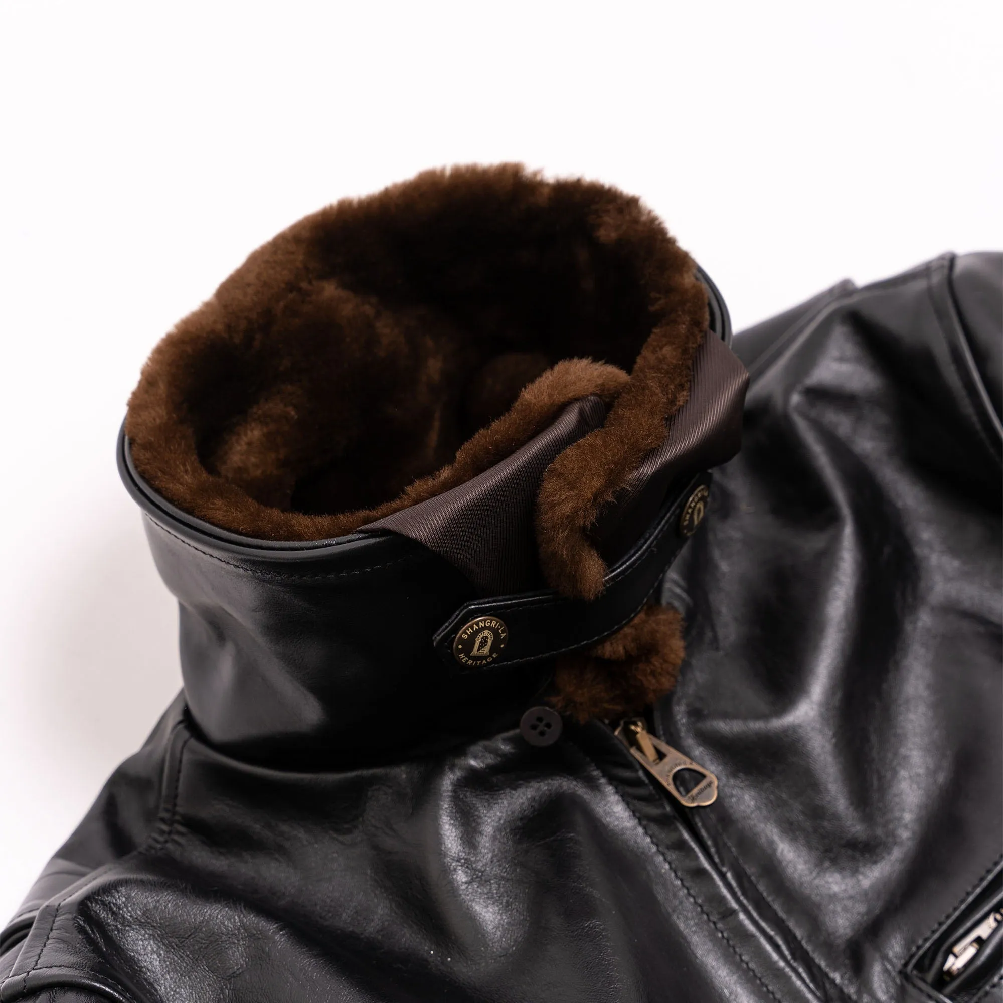 【Shangri-La Heritage】Fur Collar／可拆式美麗諾羊毛領