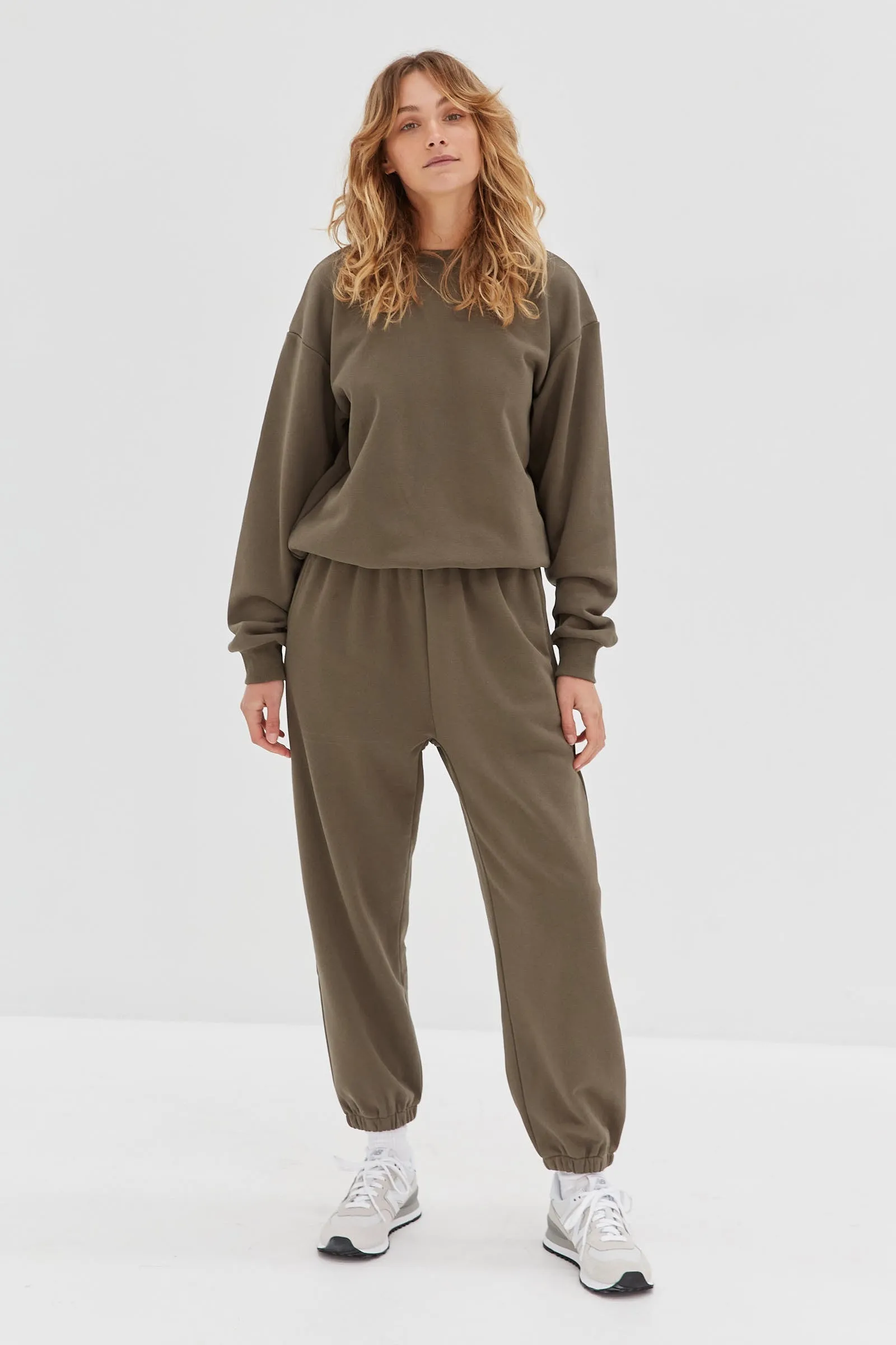 Sofia Sweat Shirt - Khaki