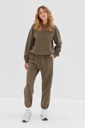 Sofia Sweat Shirt - Khaki