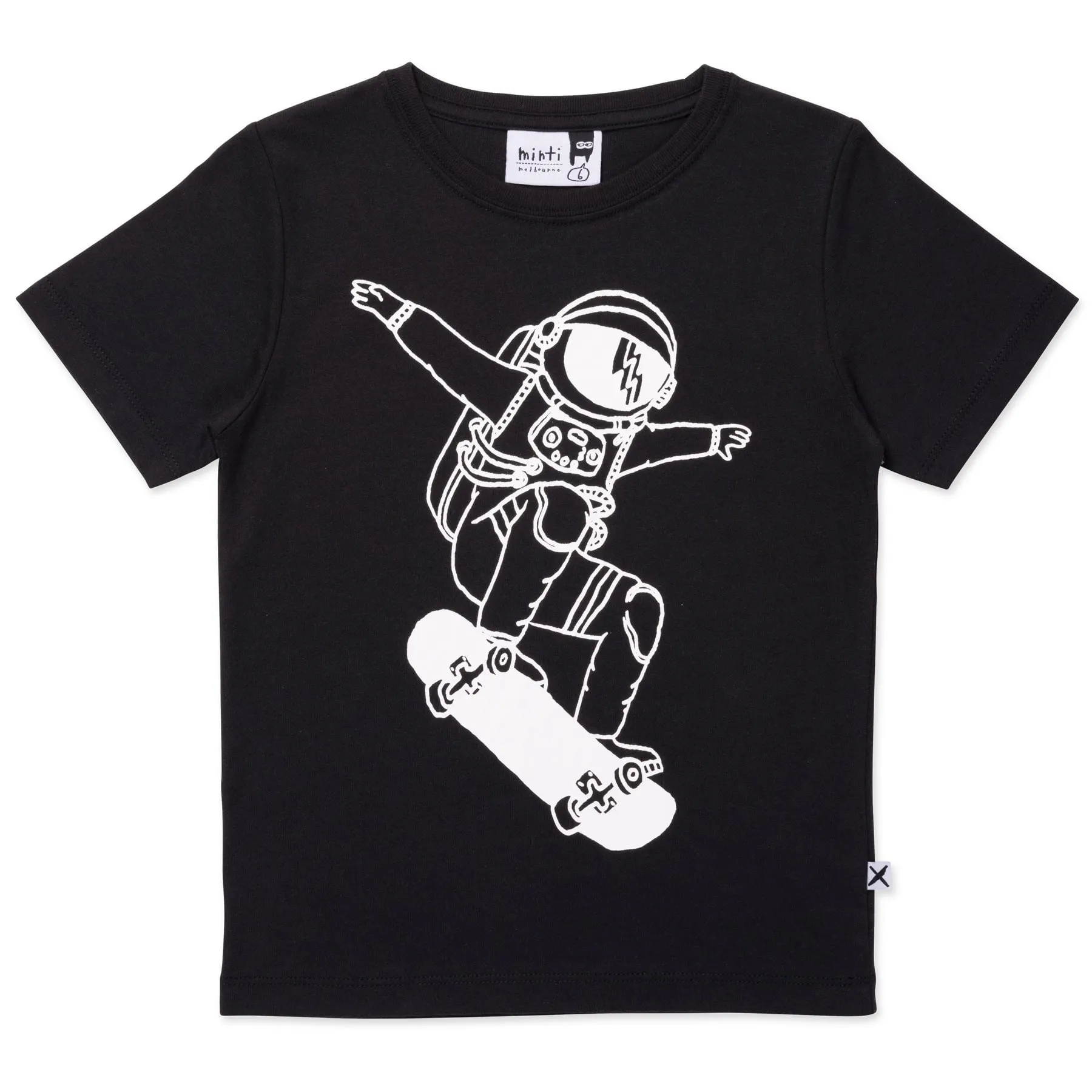 Space Skater Tee- Black