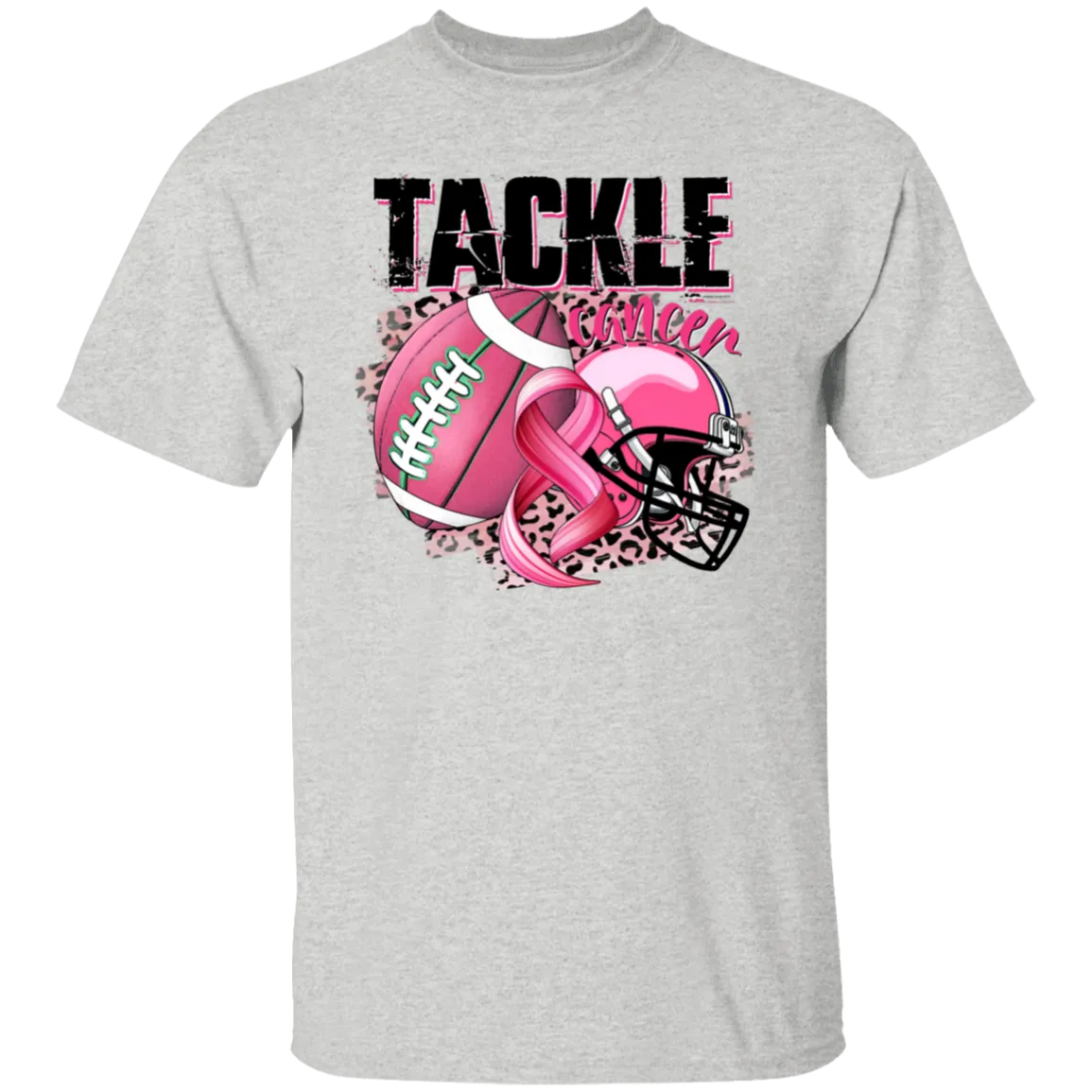 Tackle Cancer Breast Cancer Awareness  T-Shirt
